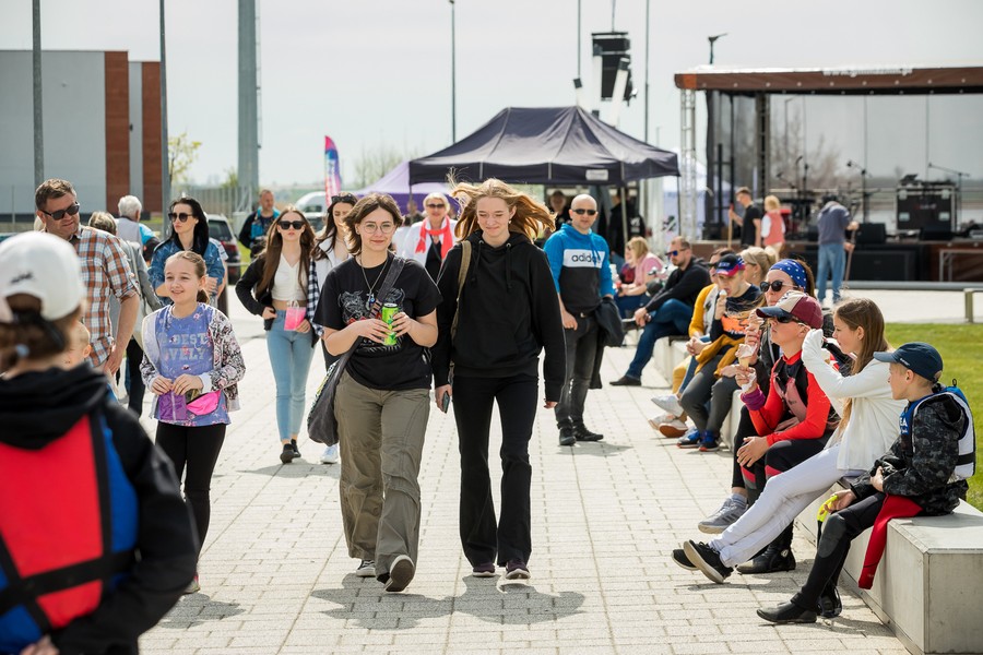 Otwarcie Centrum Sportów Wodnych w Żninie, fot. Tomasz Czachorowski dla UMWKP