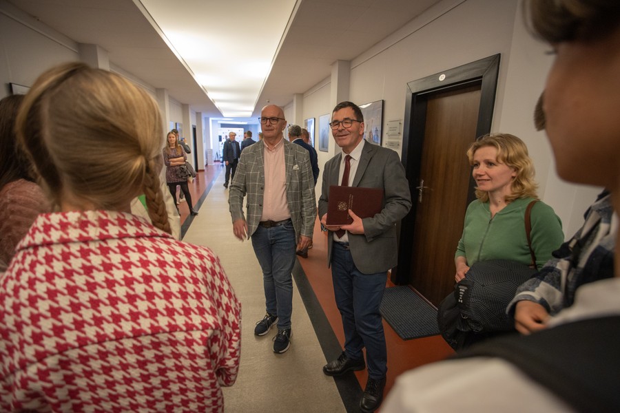 Stacja polarna UMK na Spitsbergenie – otwarcie wystawy fotografii w Urzędzie Marszałkowskim, fot. Mikołaj Kuras dla UMWKP