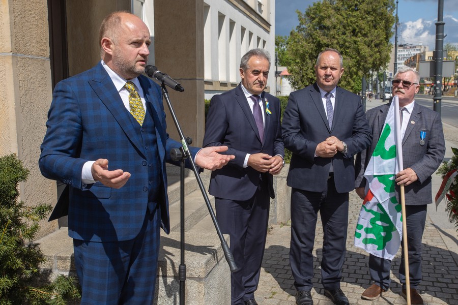 Uroczystości 41. rocznicy rejestracji NSZZ RI Solidarność, fot. Mikołaj Kuras dla UMWKP