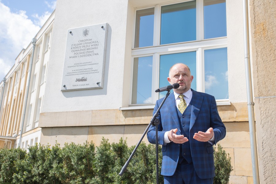 Uroczystości 41. rocznicy rejestracji NSZZ RI Solidarność, fot. Mikołaj Kuras dla UMWKP