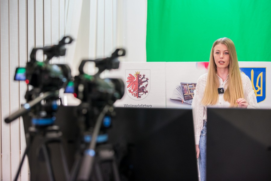 Kujawsko-Pomorska E-Szkoła, fot. Andrzej Goiński dla UMWKP