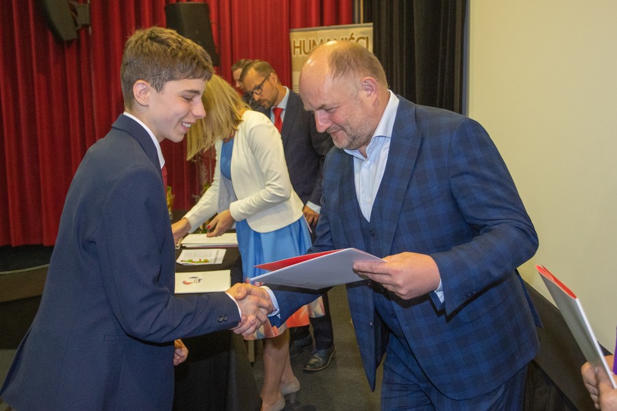 Gala wręczenia marszałkowskich stypendiów „Humaniści na start”, fot. Mikołaj Kuras dla UMWKP