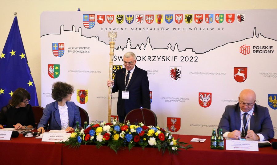 II Posiedzenie Konwentu Marszałków w Sandomierzu, fot. UMWŚ
