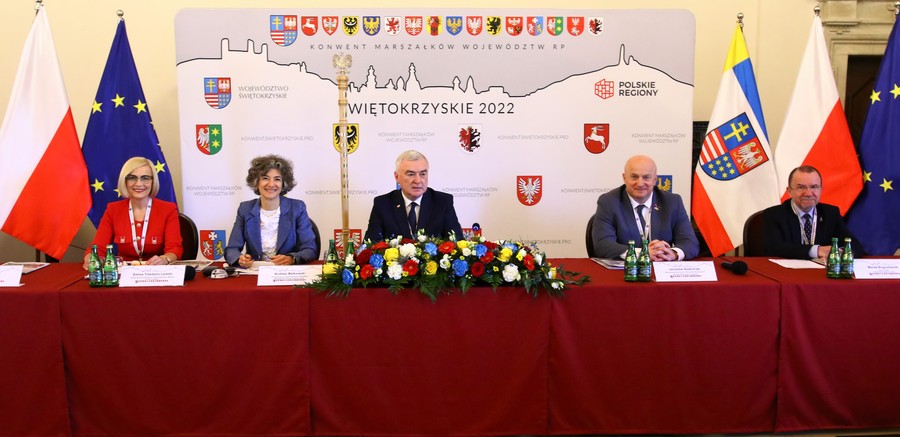 II Posiedzenie Konwentu Marszałków w Sandomierzu, fot. UMWŚ