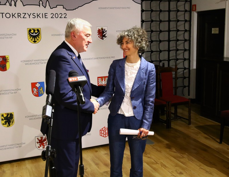 9.06.2022 II Posiedzenie Konwentu Marszałków w Sandomierzu, fot. UMWŚ