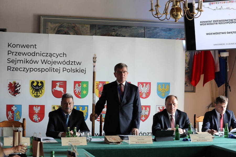 II Posiedzenie Konwentu Przewodniczących w Sandomierzu, fot. UMWŚ