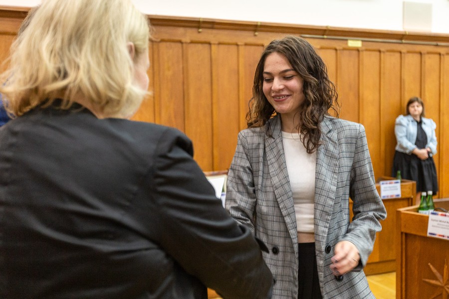 Sesja inauguracyjna Młodzieżowego Sejmiku Województwa, fot. Szymon Zdziebło/tarantoga.pl dla UMWKP