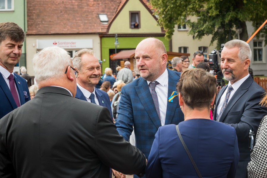 Otwarcie dworca kolejowego w Tucholi, fot. Tomasz Czachorowski dla UMWKP