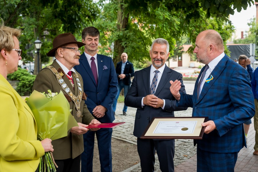 Otwarcie dworca kolejowego w Tucholi, fot. Tomasz Czachorowski dla UMWKP