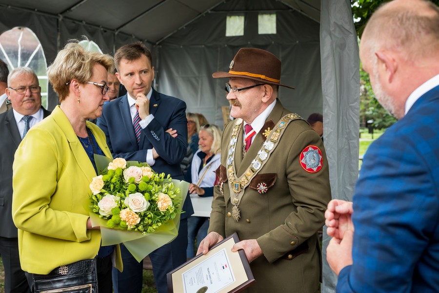 Otwarcie dworca kolejowego w Tucholi, fot. Tomasz Czachorowski dla UMWKP