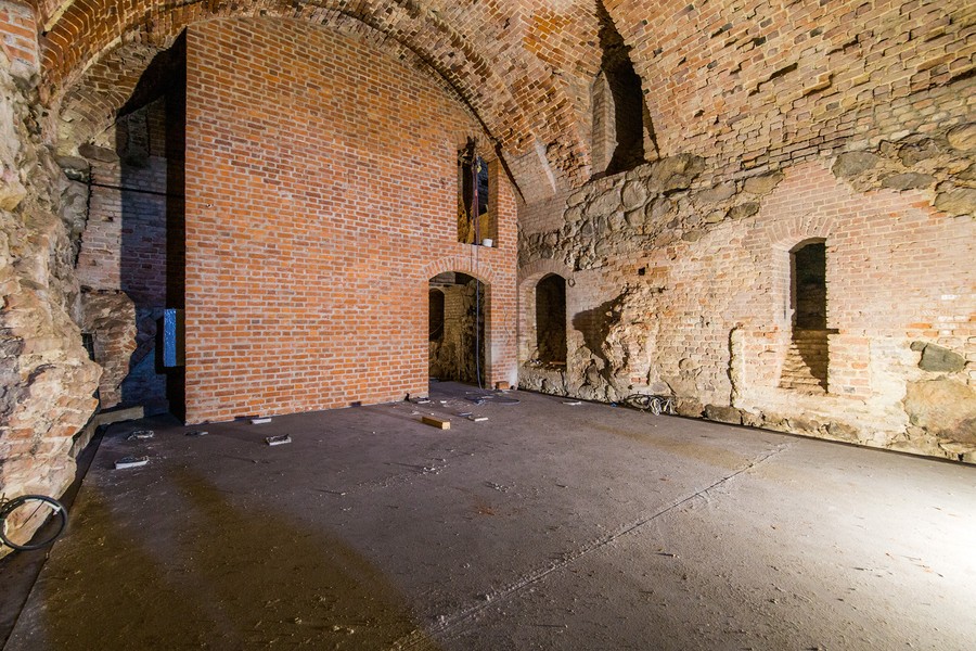 Remont zamku w Świeciu, fot. Urząd Miejski w Świeciu