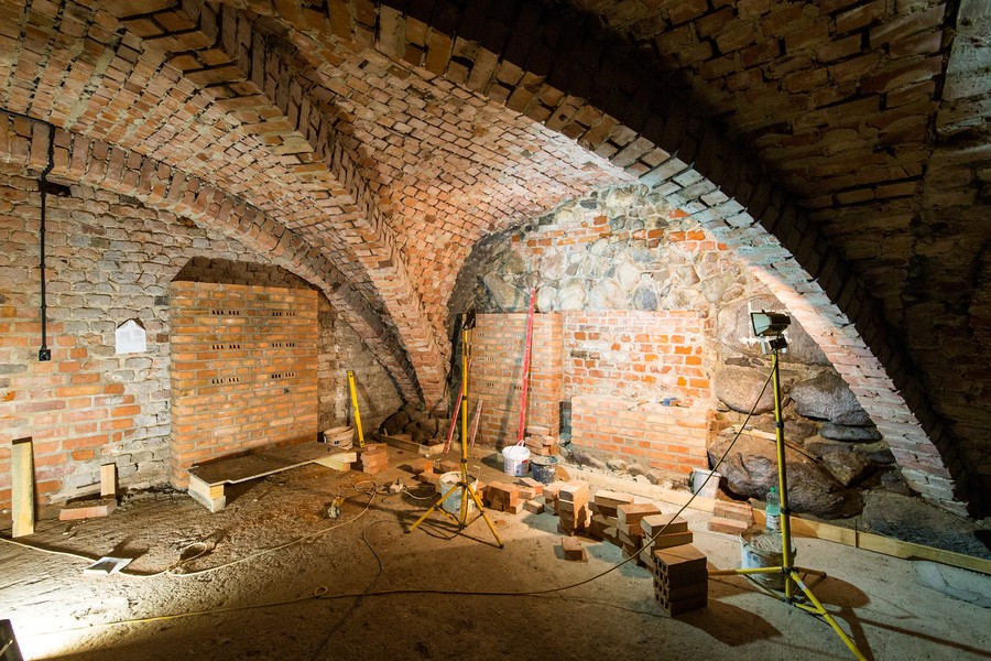 Remont zamku w Świeciu, fot. Urząd Miejski w Świeciu