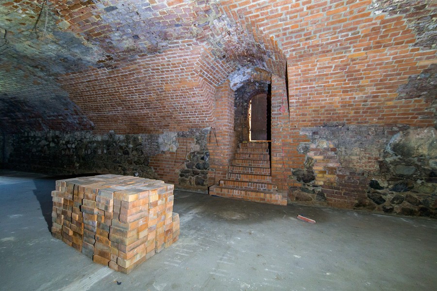 Remont zamku w Świeciu, fot. Urząd Miejski w Świeciu