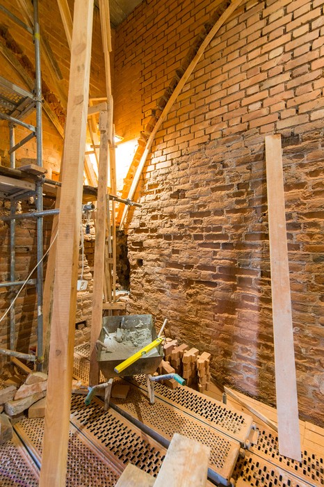 Remont zamku w Świeciu, fot. Urząd Miejski w Świeciu