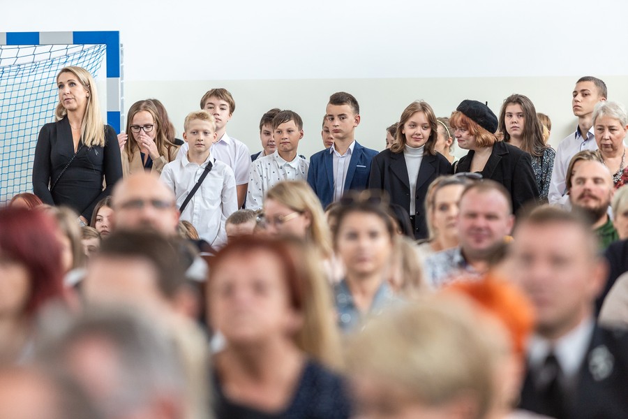 Inauguracja roku szkolnego w Lubiczu, fot. Szymon Zdziebło/tarantoga.pl dla UMWKP