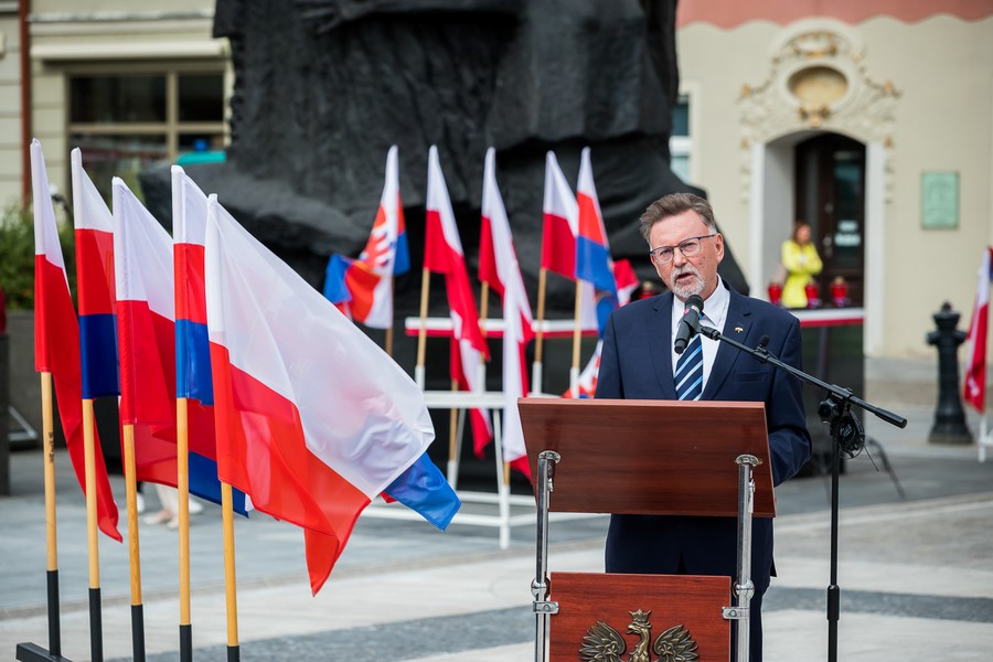 Obchody II wojny światowej w Bydgoszczy, fot. Tomasz Czachorowski dla UMWKP