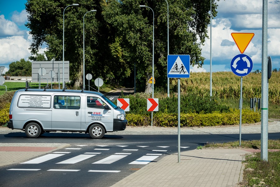 Modernizacja drogi 241, fot. Tomasz Czachorowski dla UMWKP