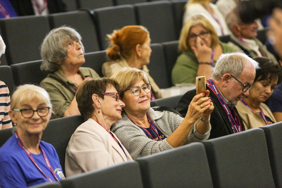 Forum Seniora w Toruniu, fot. Szymon Zdziebło/tarantoga.pl dla UMWKP