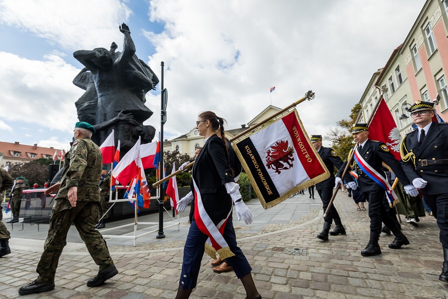 Obchody Dnia Sybiraka w Bydgoszczy, fot. Tomasz Czachorowski dla UMWKP