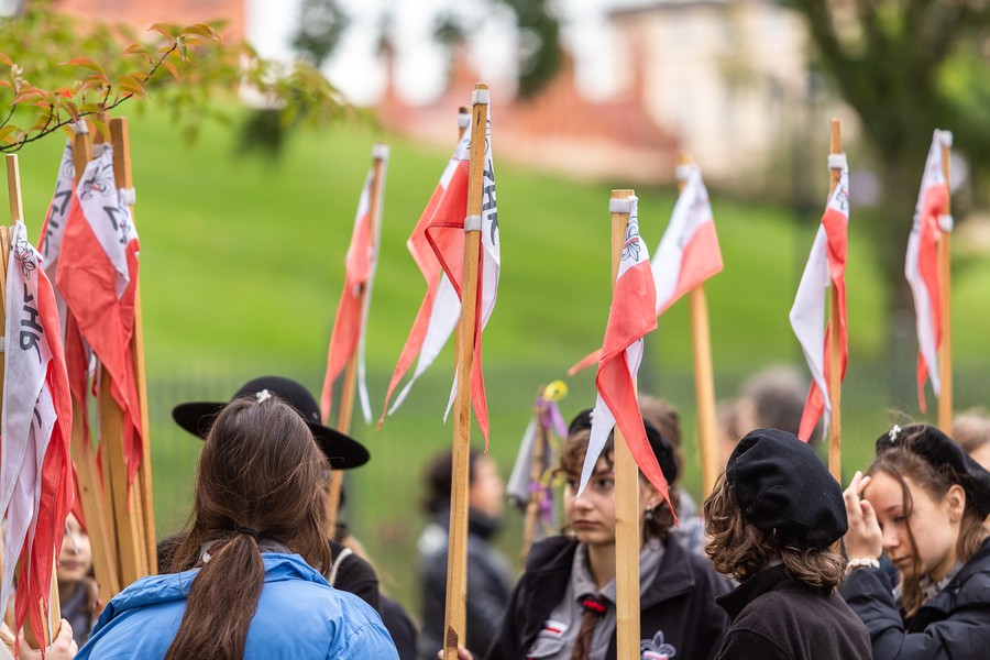 Wojewódzkie obchody dnia pamięci ofiar zbrodni pomorskiej 1939, fot. Szymon Zdziebło/tarantoga.pl dla UMWKP