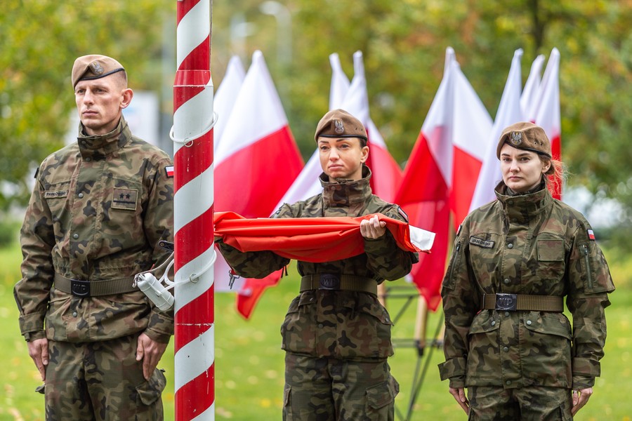Wojewódzkie obchody dnia pamięci ofiar zbrodni pomorskiej 1939, fot. Szymon Zdziebło/tarantoga.pl dla UMWKP
