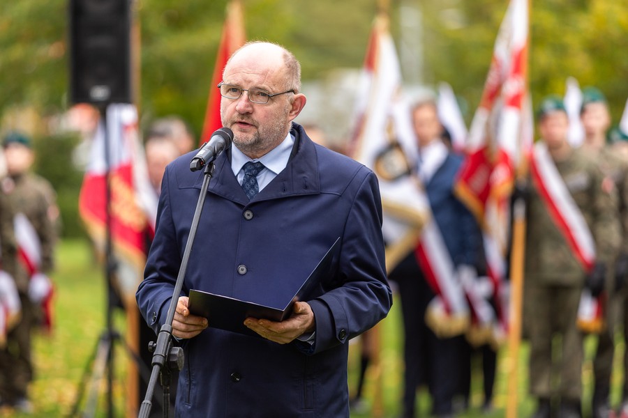 Wojewódzkie obchody dnia pamięci ofiar zbrodni pomorskiej 1939, fot. Szymon Zdziebło/tarantoga.pl dla UMWKP