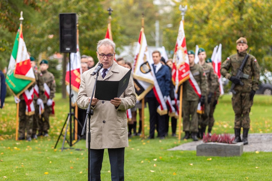 Wojewódzkie obchody dnia pamięci ofiar zbrodni pomorskiej 1939, fot. Szymon Zdziebło/tarantoga.pl dla UMWKP