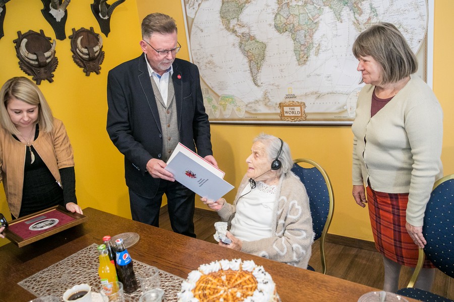 Leokadia Szczepańska, fot. Andrzej Goiński dla UMWKP