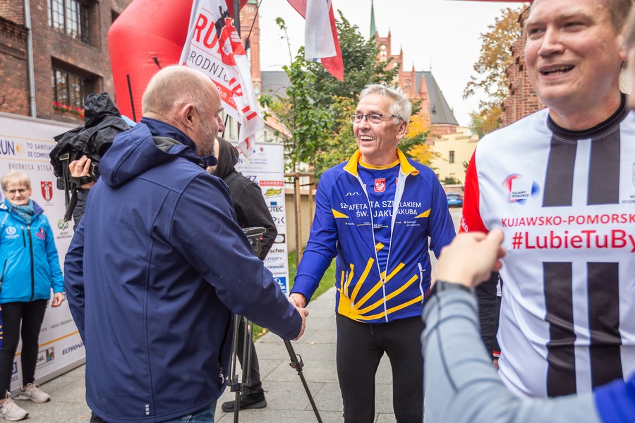 Sztafeta do Santiago de Compostela, fot. Szymon Zdziebło/tarantoga.pl dla UMWKP