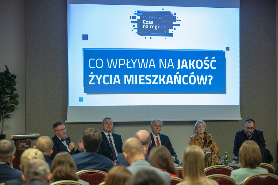 Konferencja „Czas na region”, fot. Mikołaj Kuras dla UMWKP