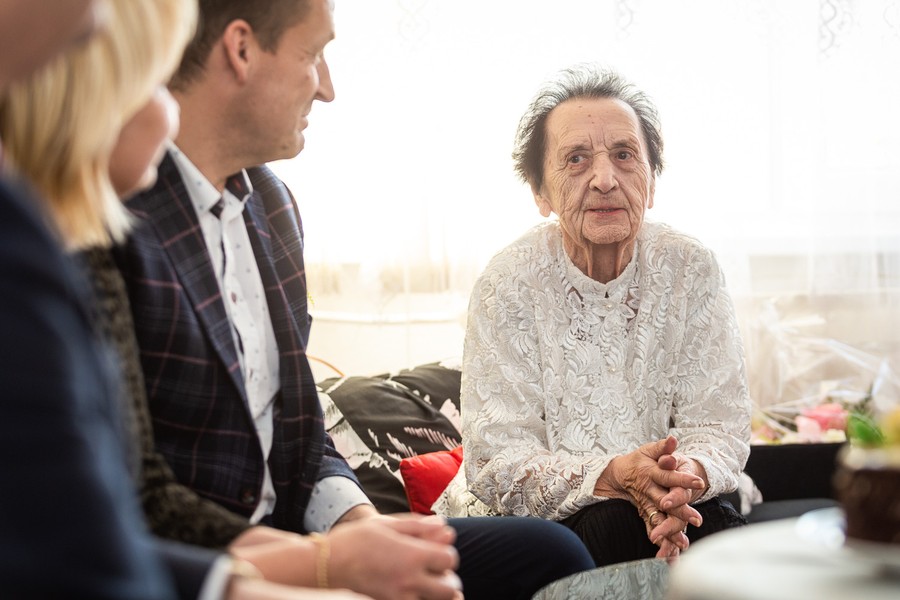 Setne urodziny Ireny Thomassen, fot. Szymon Zdziebło/tarantoga.pl dla UMWKP