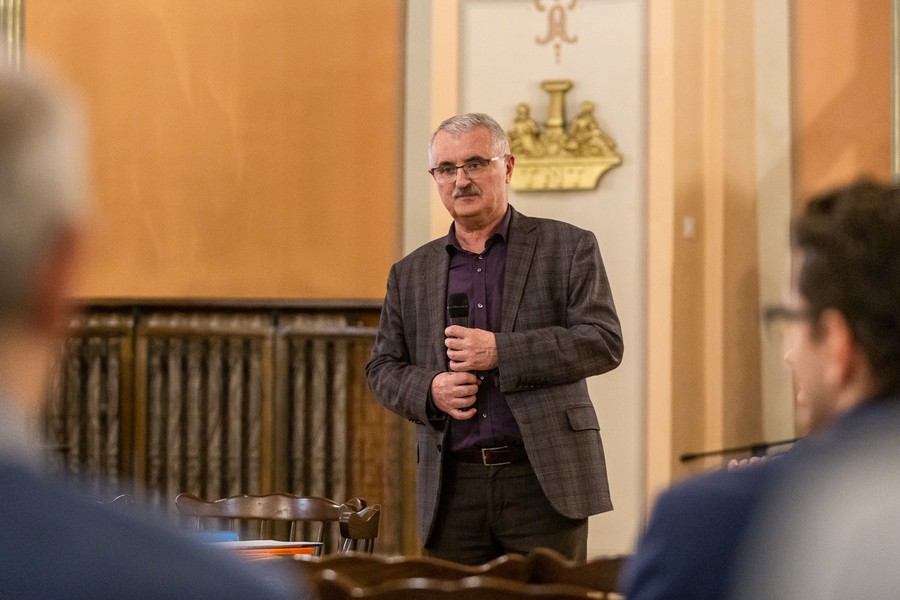 Wieczór pamięci prof. Stanisława Salmonowicza, fot. Szymon Zdziebło/tarantoga.pl dla UMWKP