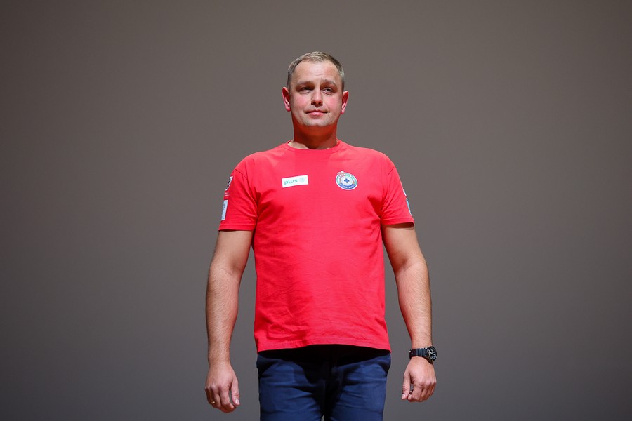 Wręczenie medalu Unitas Durat Marcinowi Rychczyńskiemu, fot. Mikołaj Kuras dla UMWKP