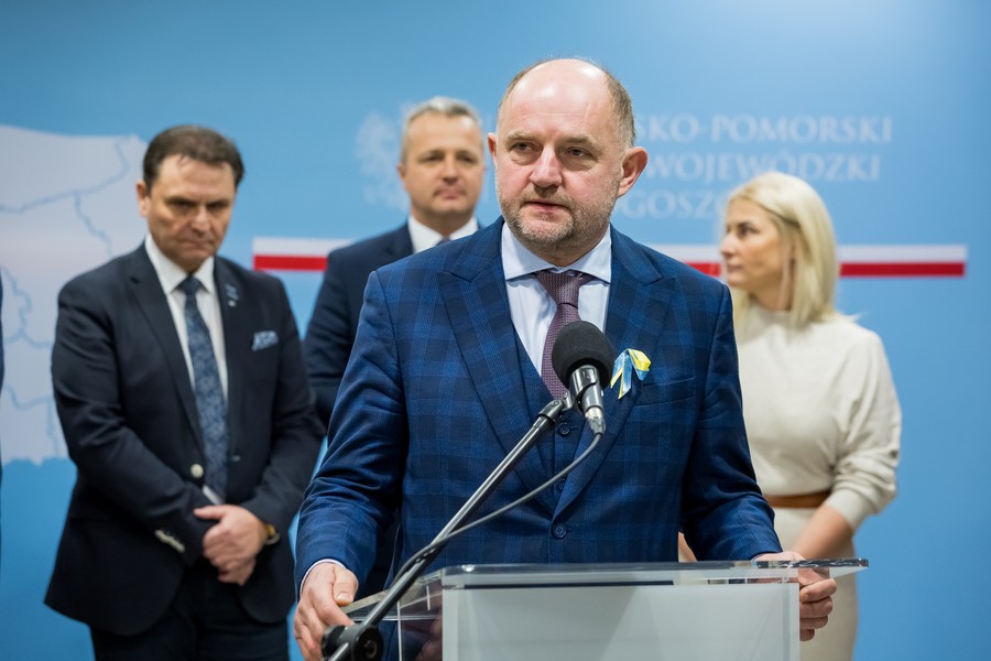 Posiedzenie WRDS, Bydgoszcz 15 grudnia 2022, fot. Tomasz Czachorowski dla UMWKP