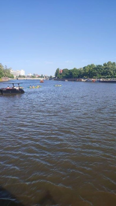 Rejs po Odrze Autor zdjęcia K. Niedzwiec