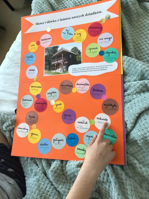 Plakat słówka z lamusa, autor zdjęcia A. Kiernicka