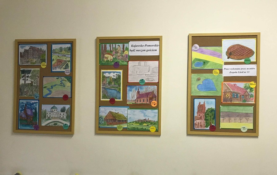 Wystawa prac dzieci, autor zdjęcia K. Sypniewska