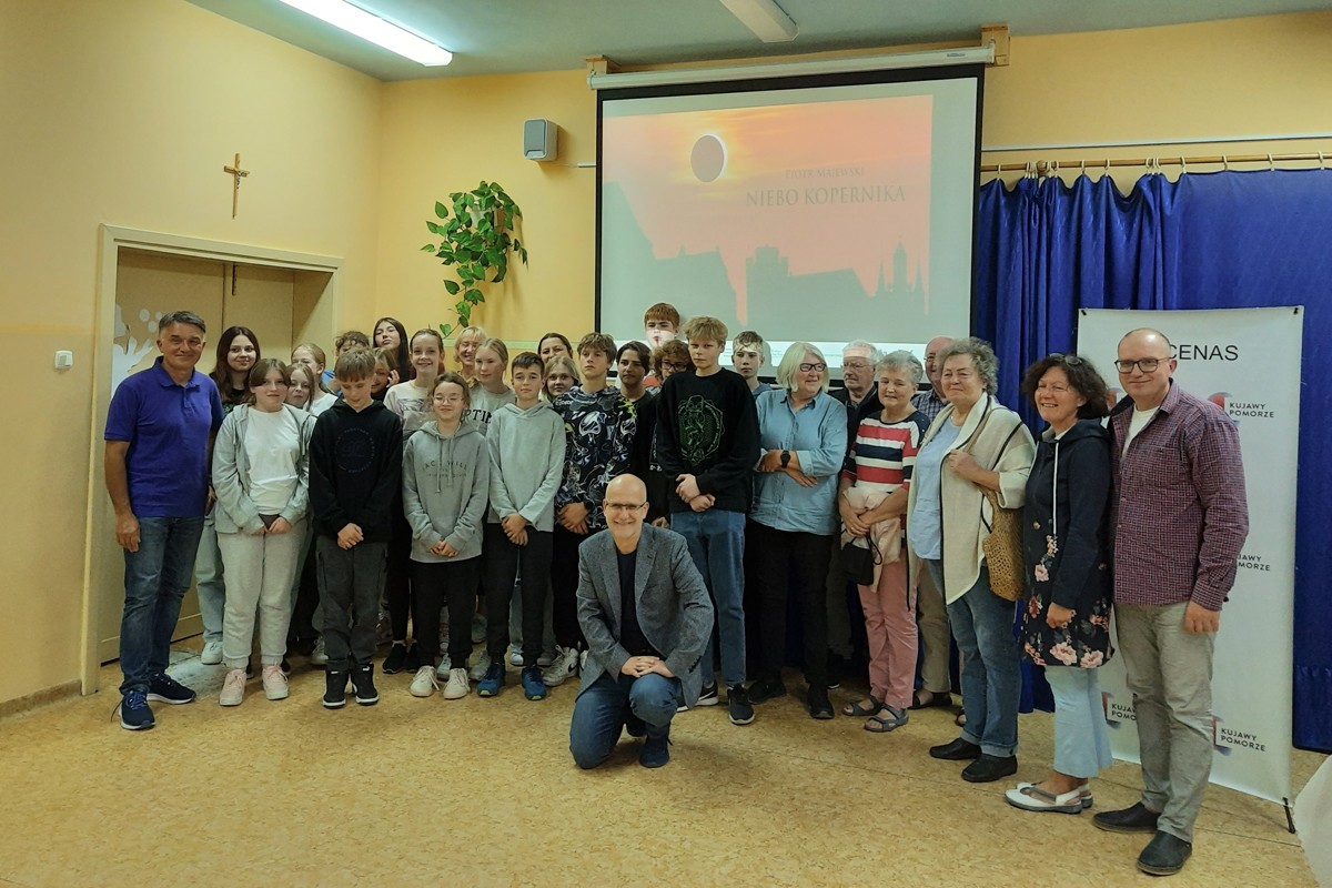 Uczestnicy prelekcji w Gostycynie, fot. Piotr Majewski