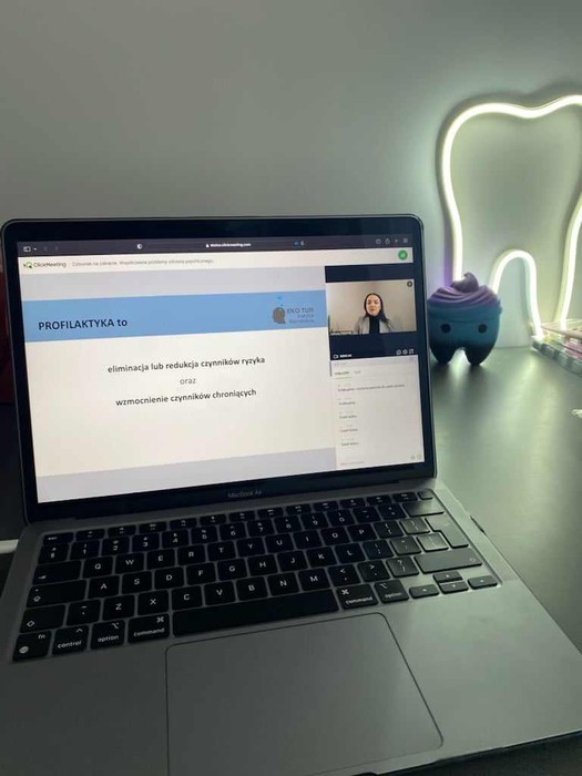 Konferencja u słuchaczy