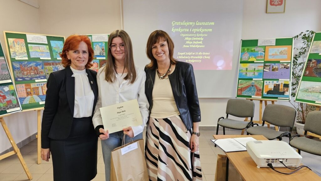 Laureatka I miejsca w kategorii szkół ponadpodstawowych