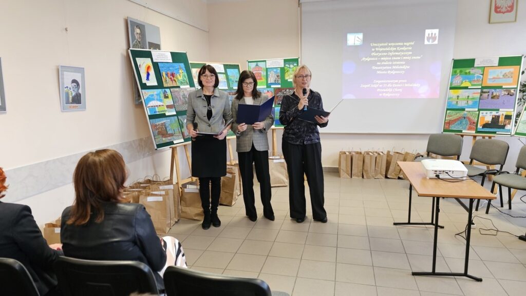Organizatorki Wojewódzkiego Konkursu Plastyczno-Informatycznego Bydgoszcz - miejsca znane i mniej znane