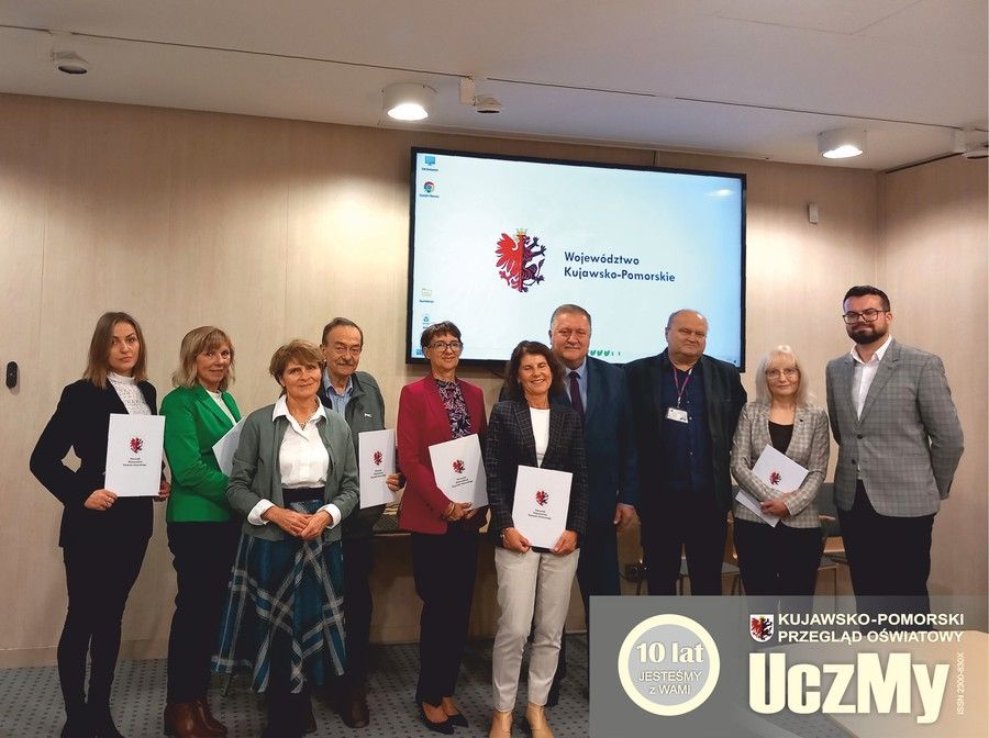 Jubileuszowe spotkanie zespołu redakcyjnego z władzami województwa kujawsko-pomorskiego