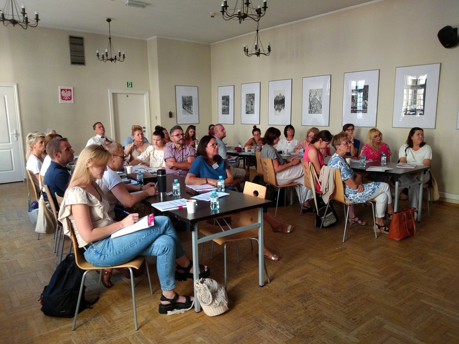 Bydgoszcz, 12 września 2023 r. , szkolenie pt. „Przeciwdziałanie przemocy w rodzinie z problemem alkoholowym z uwzględnieniem nowelizacji ustawy o przeciwdziałaniu przemocy domowej”., fot. Biuro Wsparcia Rodziny, Przeciwdziałania Przemocy i Uzależnieniom