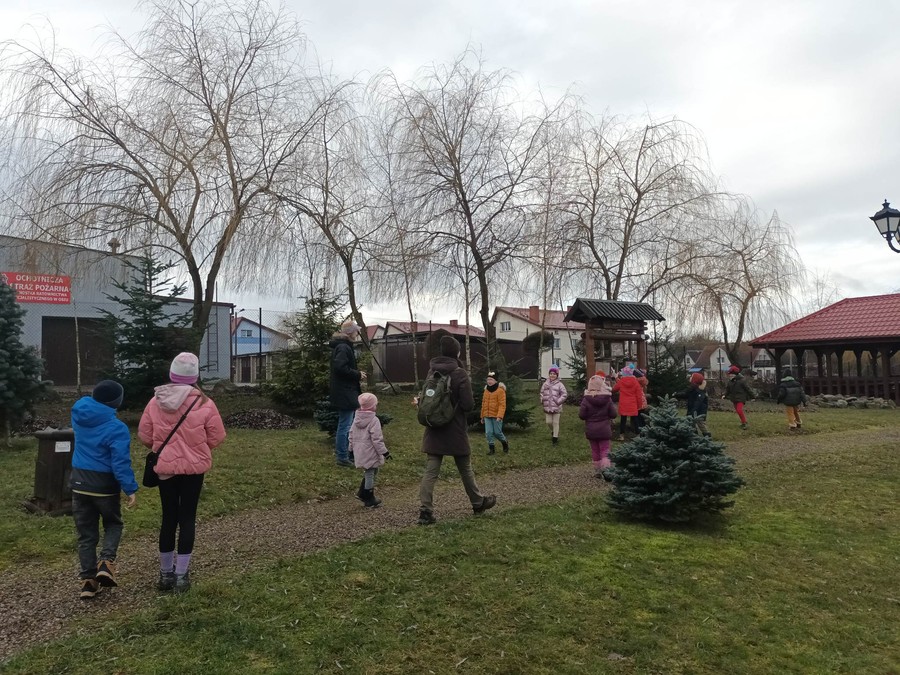 wywieszanie karmników, fot. Monika Wiśniewska