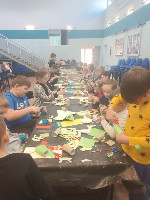 prace nad żabką i rybką, fot. Monika Wiśniewska