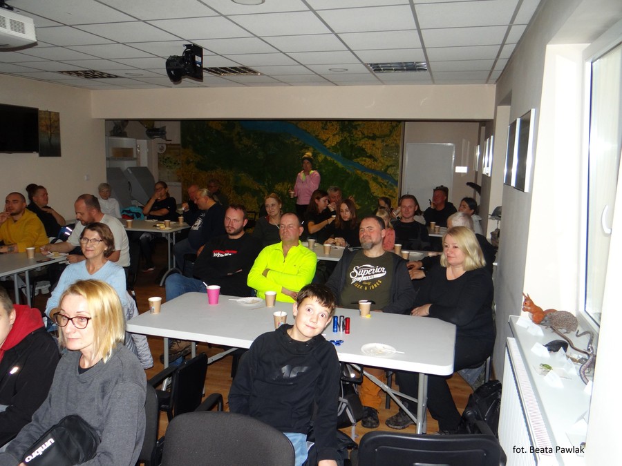 Uczestnicy prelekcji astronomicznej w GWPK, fot. Beata Pawlak