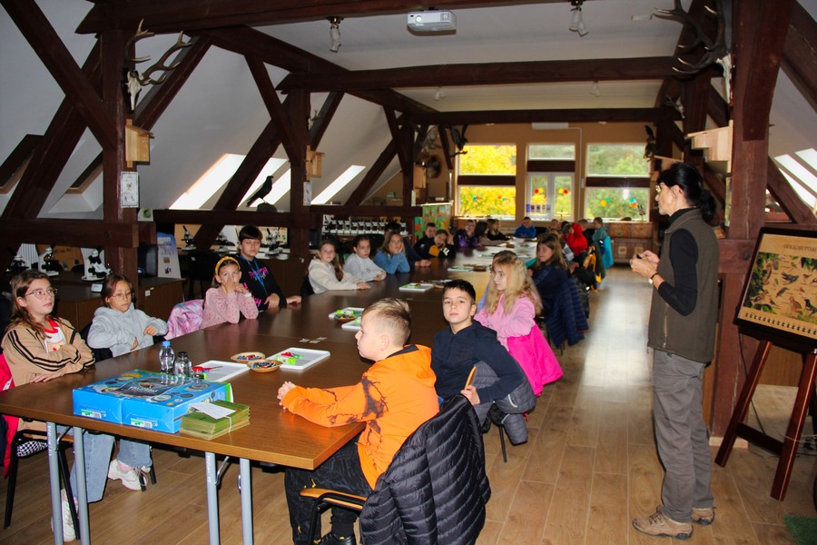 Zajęcia w Ośrodku Edukacji Ekologicznej, fot. GLPK