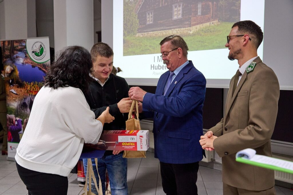 Laureat konkursu - zdobywca 1 miejsca (fot. Wojciech Płotka)