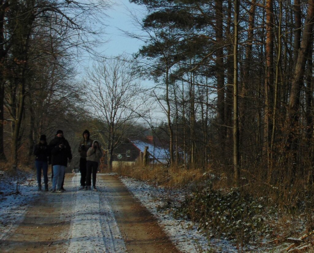 Wspólne poszukiwanie kadrów, fot. Zuzanna Roda