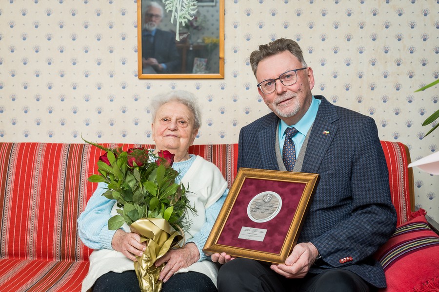 Setne urodziny Elżbiety Grzywacz, fot. Tomasz Czachorowski/eventphoto.com.pl dla UMWKP